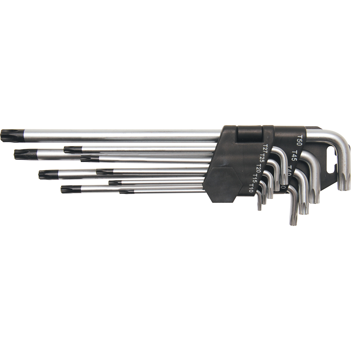 Allen Anahtar Torx Seti T10 - T50 Uzun 9 Parça