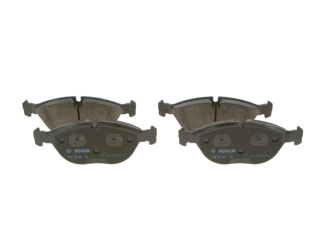 Fren Balatasi On Audi A4 / Q 01> Tt 3,2 VR6 / Q 03> A8 2,5 TDI / Mercedes W202 97>00 W210 97>02 W220 02>05 | BOSCH 0986424649 | OEM 8D0698151D 8D0698151D A2104200120 A2104200120