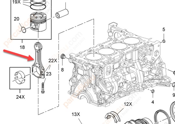 Cam Acma Kapama ve Emniyet Kilit Anahtari Dortlu A4 13>15 A5 12> Q5 13> | AEM30 1508 | OEM 8K0959851D
