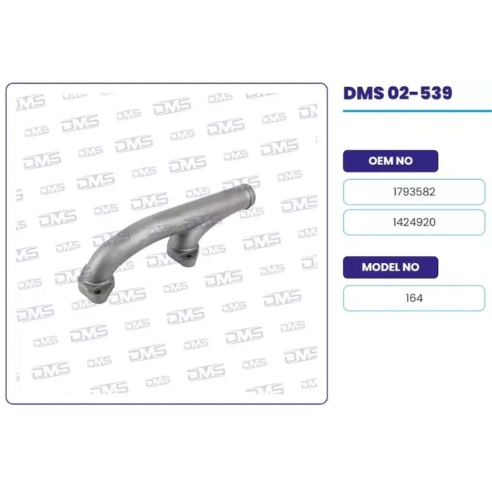 Egzoz Manifoldu Arka Dirsek Scania P G R T 164 | DEMOSAN 02-539 | OEM 1793582-1863896-1520700