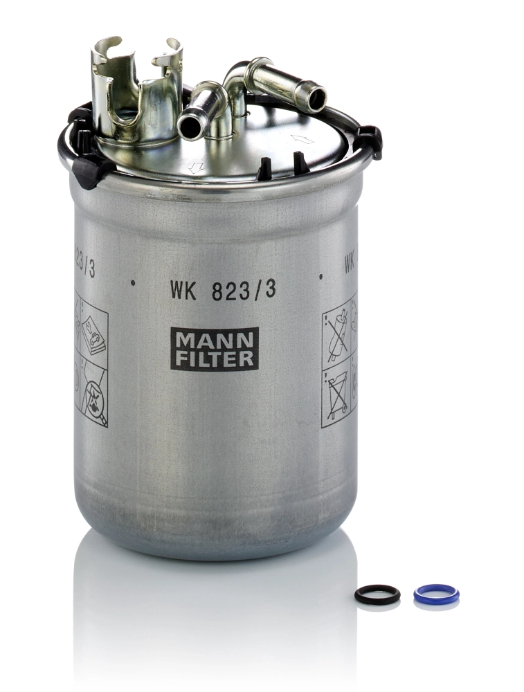 Yakit Filtresi (Mazot) Polo IV Fabia II Cordaba III Ibiza IV 1,9 TDI 01 / 02> | MANN WK823/3X | OEM 6Q0127401H 6Q0127401H 6Q0127400H 6Q0127400H