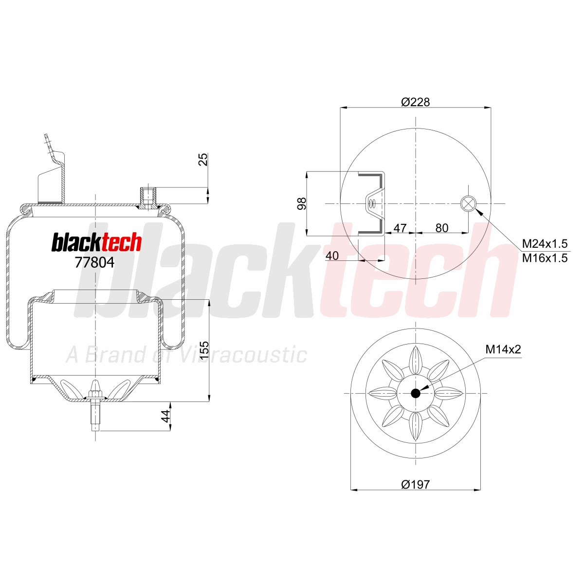 Körük Komple Metal Pistonlu | OEM 20427801
