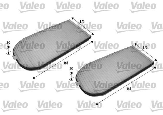 Polen Filtresi Bmw E38 | VALEO 698838 | OEM 64319069926 64319069926 64118390377 64118390377