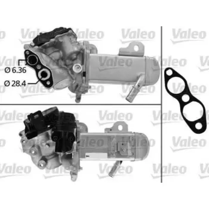 EGR Valfi Citroen C5 2,0>10 / 2009 | VALEO 700451 | OEM 9678257280