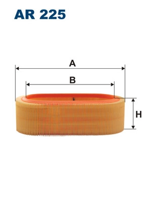 Hava Filtresi Transit 86> Transit 92> | FILTRON AR225 | OEM 86HF9601AA LBU7451