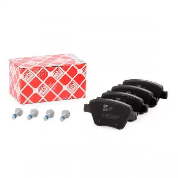 Arka Fren Balatasi Leon Caddy Octavia 1,4TSI / 1,6 / 1,8TSI / 1,9TDI / 2,0 09 / 04> | FEBI 16797 | OEM 2K5698451 5K0698451 5K0698451A