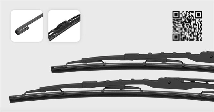 Metal Tip Takım ve Universal Silecekleri (2 Adet) 450 2000 | OEM SS13TP