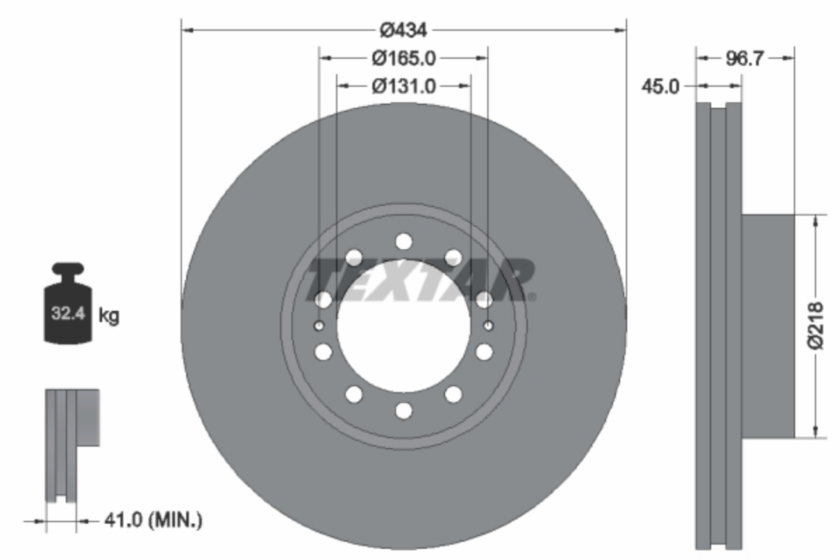 Fren Diski Ön, Arka Renault Premium 400, 420 | OEM 5010422363