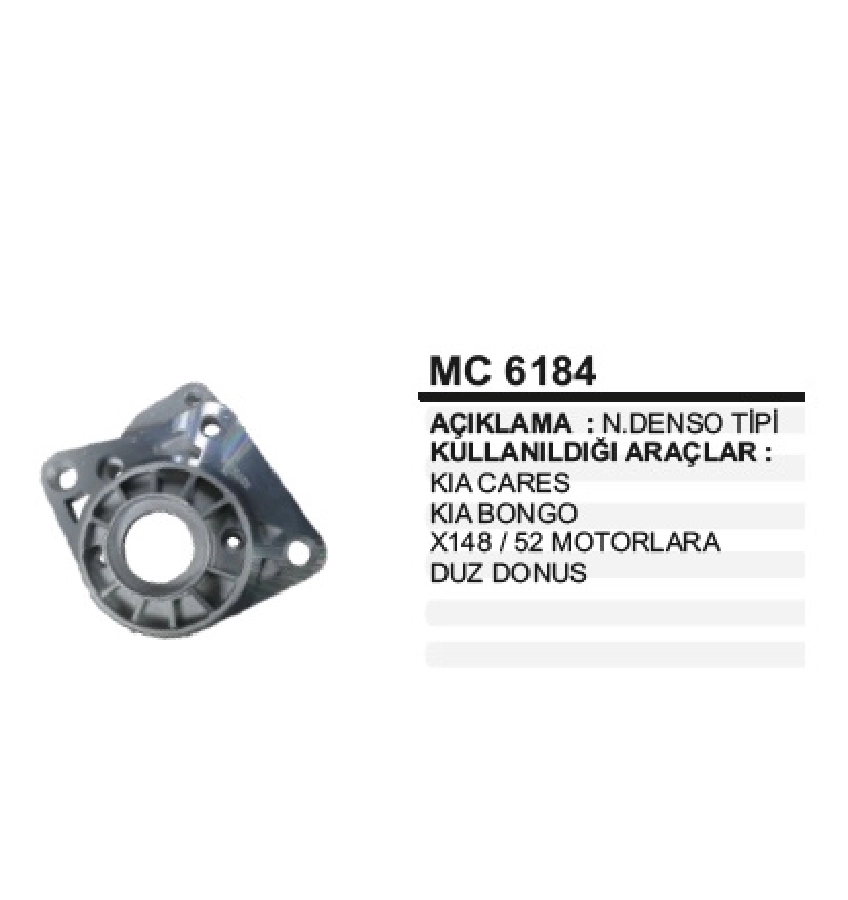 Nippon D Kia Bongo-Cerez Duz Donus Pin Kap | OEM MC6184