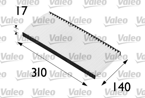 Polen Filtresi Punto I 93> Barchetta Lancia Y 95> | VALEO 698198 | OEM 46721374 5908409