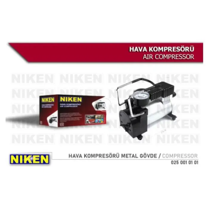 Hava Kompresoru Metal Govde 12V | NIKEN 025 001 01 01