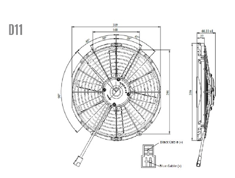 12'' Komple Yasıı İnce Üfleç Aksiyel 5702212240001 24V | OEM 5702212240001