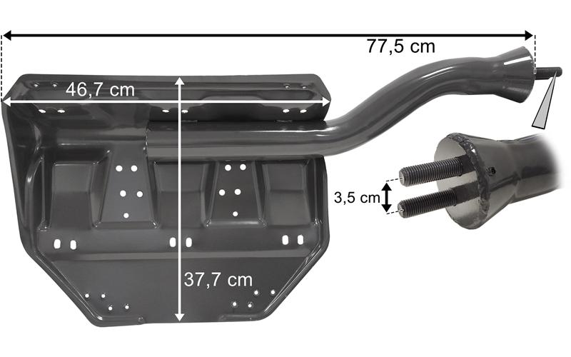 Çamurluk Kolu Scania 124 Ön Sağ | OEM 1358316