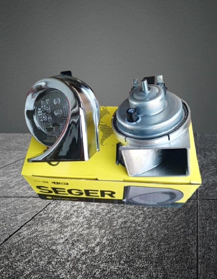 Korna Takımı Yeni Tip Da-Dat Mako Tip 12V Çift Fişli *** Krom *** | OEM 65HO1200070