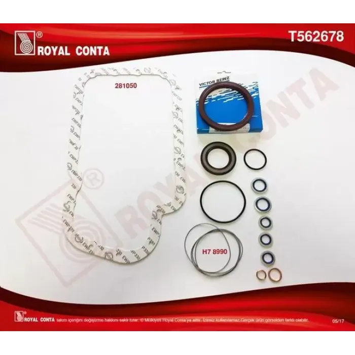 Alt Takim Conta (72 75MM) S,K,C Haric Krank Keceler Dahil P106 P206 P306 Saxo Xsara Saxo Ax Zx (1,4I 8V) TU3JP | ROYAL T562678