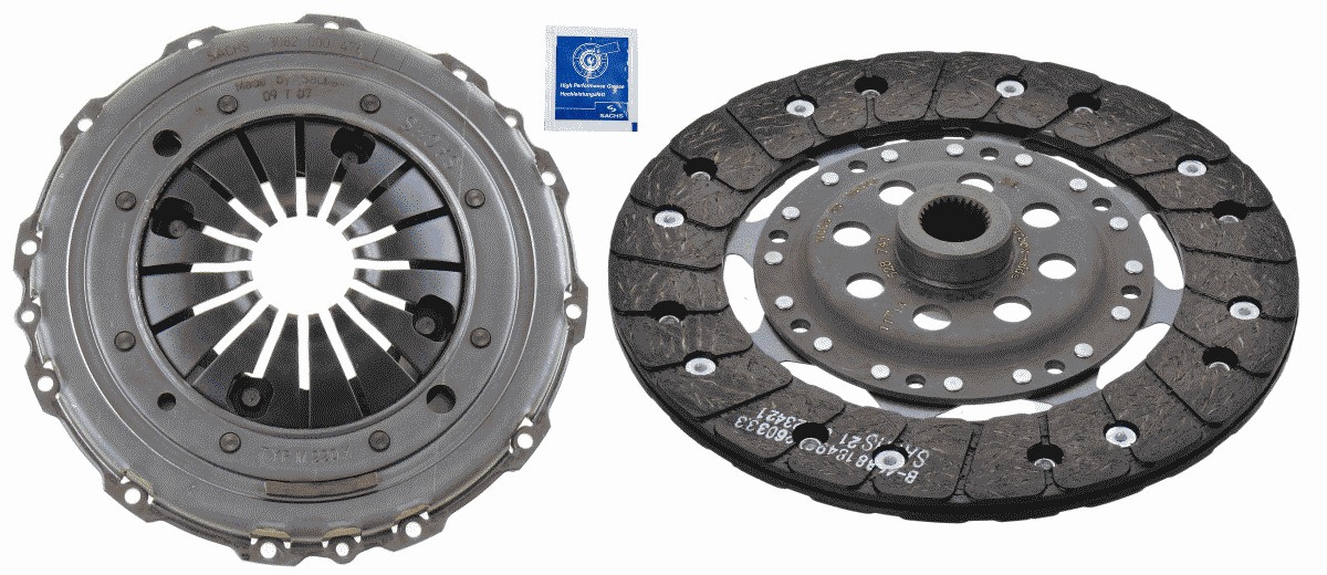 Debriyaj Seti Rulmansiz Transporter T4 2,4 2,5TDI (Acv, Auf, Ayc) | SACHS 3000 831 301 | OEM 074198117A