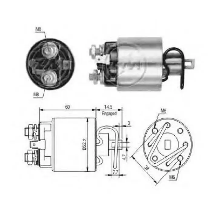 Mars Otomatigi 12V Opel Ym | ZM 0717 | OEM 2114-57610