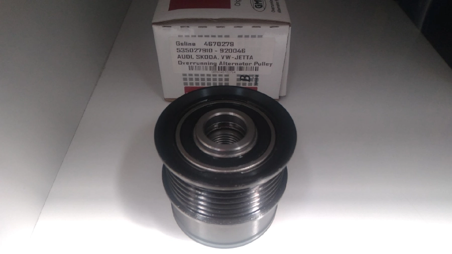 Alternatör Kasnak Rulmanlı - Audi, A1-A3-Q3 Seat, Alhambra-Ibiza-Leon-Toledo Skoda, Fabia-Octavia-Superb V | OEM 4670279