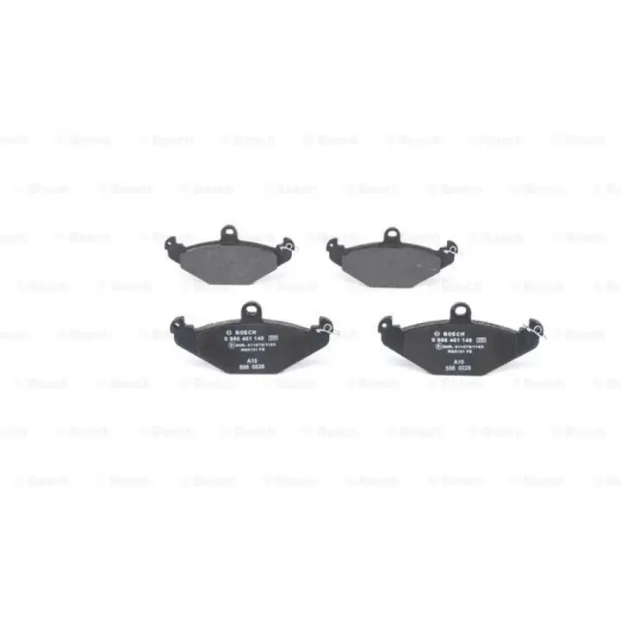 Arka Fren Balatasi Laguna Safrane / Opel Speedster | BOSCH 0986461148 | OEM 6025308186 6025308186 7701203124 7701203633 7701203124 7701203633