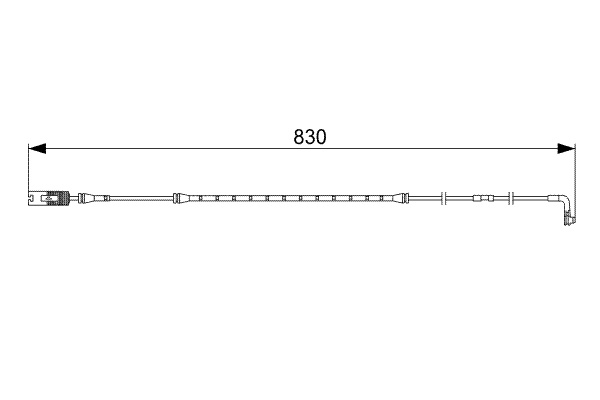 Fren Balata Fisi On Bmw E65 E66 | BOSCH 1987473043 | OEM 34356755266 34356755266 34356778037 34356778037