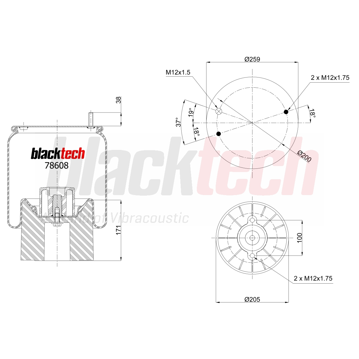 Körük Komple Plastik Pistonlu | OEM 21229214