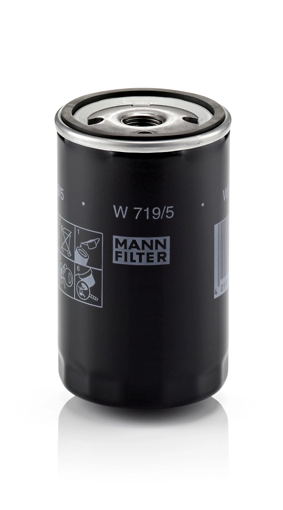 Yag Filtresi Caddy Golf Jetta Passat Polo Bora T5 LT28 35 LT40 55 Ibiza Leon Toledo Octavia | MANN W719/5 | OEM 035115561A 035115561A 035115561G 037115561B 035115561G 037115561B