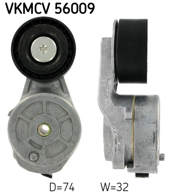 Alternator Gergisi - Scania 4 Serisi 94C / 260 310 94D 220 230 260 (Dsc 9,0) 96> | SKF VKMCV 56009 | OEM 1512181 1774650 1774654 1859657