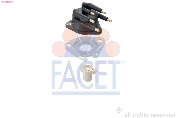 Distribitor Kapağı+Tevzi Makarasi Laguna 1 1,8 / 2,0 (F3P) 93> | FACET 2.7686PHT | OEM 7700859053