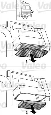 Polen Filtresi Renault Volvo Fl (Pa) | VALEO 716001 | OEM 1600428 1600428 5001833354 5001833354
