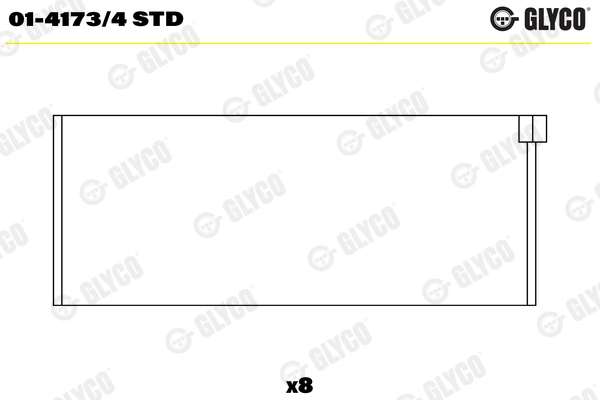 Kol Yatak 0.50 (Tirnakli) 106 205 206 306 / C3 Saxo Xara 1.4I - 1.6I TU3FJ, TU3FM, TU5JP, TU5J2 | NE 181037000121 | OEM 060643 060644 0606N7 35986-3050 039 PS 19943 050 01-4173/4 0.50mm