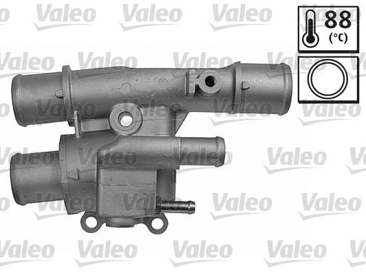 Termostat (88°) Palio Albea Bravo Brava Marea 96> 1,6 16V | VALEO 820454 | OEM 46522664 46776217