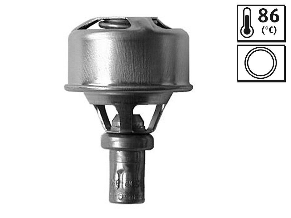 Termostat (86°) R19 Clio I 90>98 Express 95>97 Solenza 1.4 E6J E7J | VALEO 819923 | OEM 7701348374