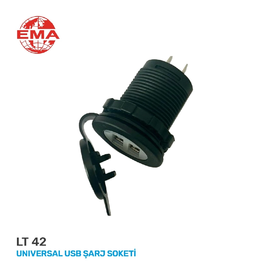 Universal USB Şarj Soketi