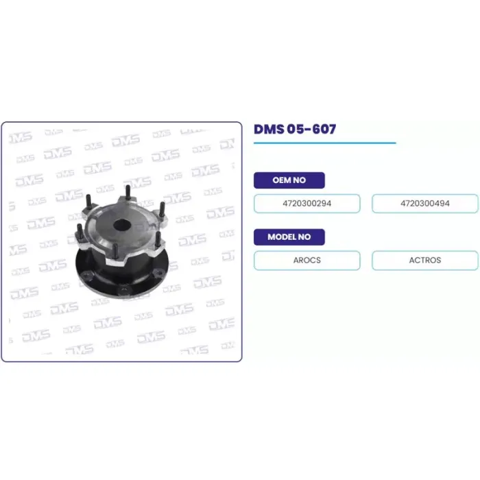 Fan Baglantisi Flansli (Skf) Rulmanli Mercedes Benz Arocs | DEMOSAN 05-607 | OEM 4720300294-4720300494