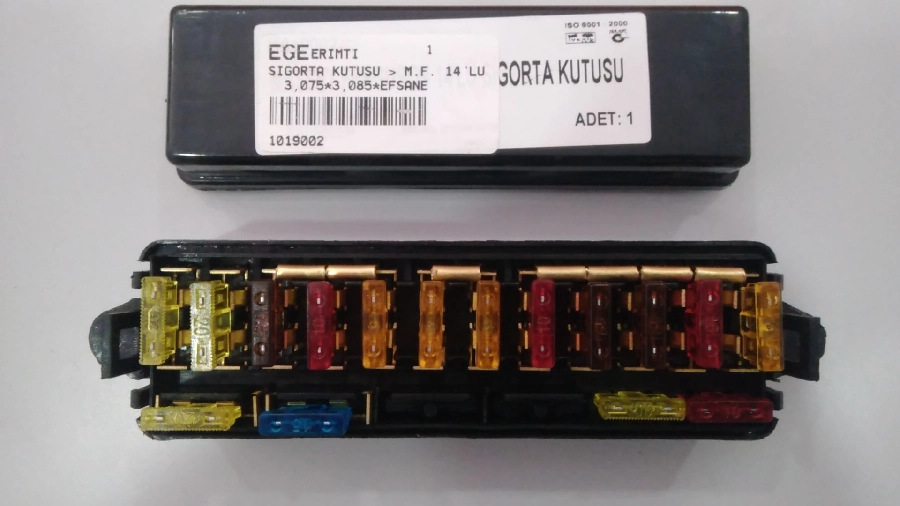 Sigorta Kutusu - M F. 14'LÜ 3,075*3,085*EFSANE 0016746U91M | OEM 1019002