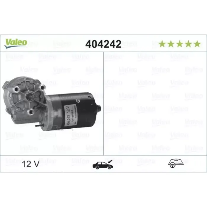 Silecek Motoru On A3 Leon Toledo II Octavia Bora Golf III IV Passat Transporter IV | VALEO 404242 | OEM 1C0955119 1C0955119 1C1955113B 1C2955113B 1C1955113B 1C2955113B