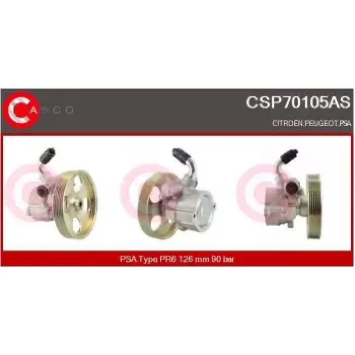 Hidrolik Direksiyon Pompasi Berlingo 2 Partner 2 1,6HDI 16V 04>10 Xsara Picasso DV6 (1,6HDI 16V) | RAMSAN 211311 | OEM 4007JC