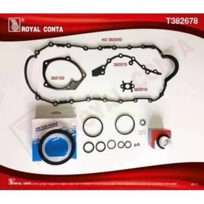 Alt Takim Contasi Reinz Keceli Clio Megane Kangoo 1,5DCI (K9K) | ROYAL T382678 | OEM 7700103687 7700103687 7701473371 7701473371