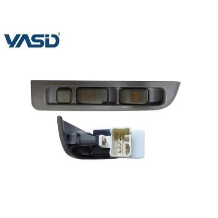 Cam Acma Dugmesi Sol Gri 12V Isuzu NKR55 | YASID 18218001 | OEM 897166345051 897222595051 897249353051 897364113051
