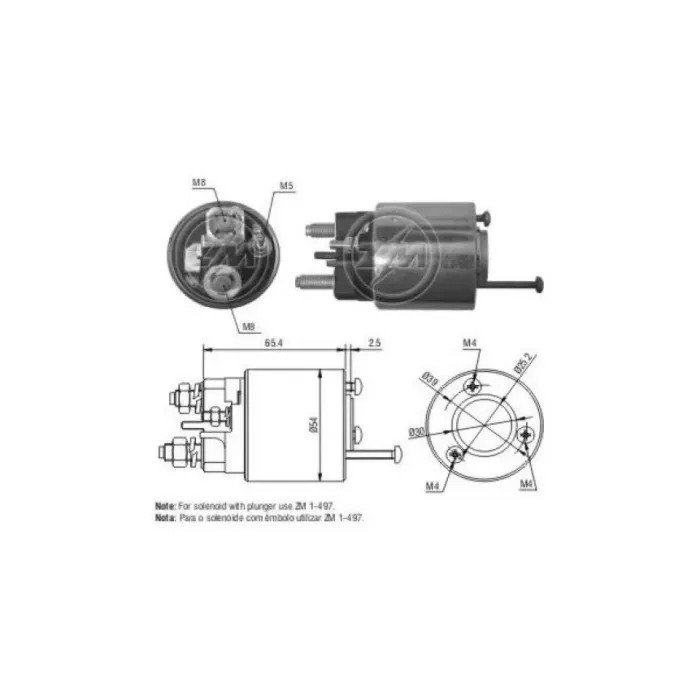Mars Otomatigi 12V Citroen Jumper Peugeot Boxer | ZM 0497