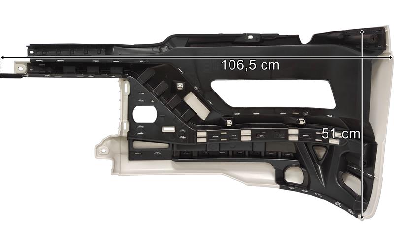 Tampon TGX EURO6 D Beyaz Sağ | OEM 81416105822