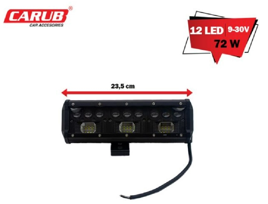 Off-Road Projk Mercekli 9-30V 23.5CM12LED72W | OEM BR4203332