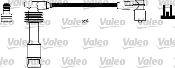 Buji Kablosu Astra G Corsa B Tigra Vectra B Vectra C 1, / 1,6 16V 94> | VALEO 346292 | OEM 1282146 1282146 90580760 90580761 90580760 90580761