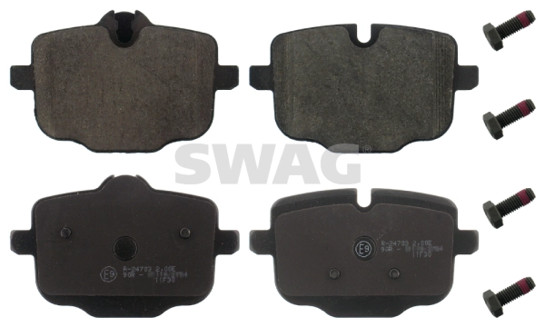 Arka Fren Balatasi BMW F10 F11 N53 N57 | SWAG 20916812 | OEM 34216775346S1