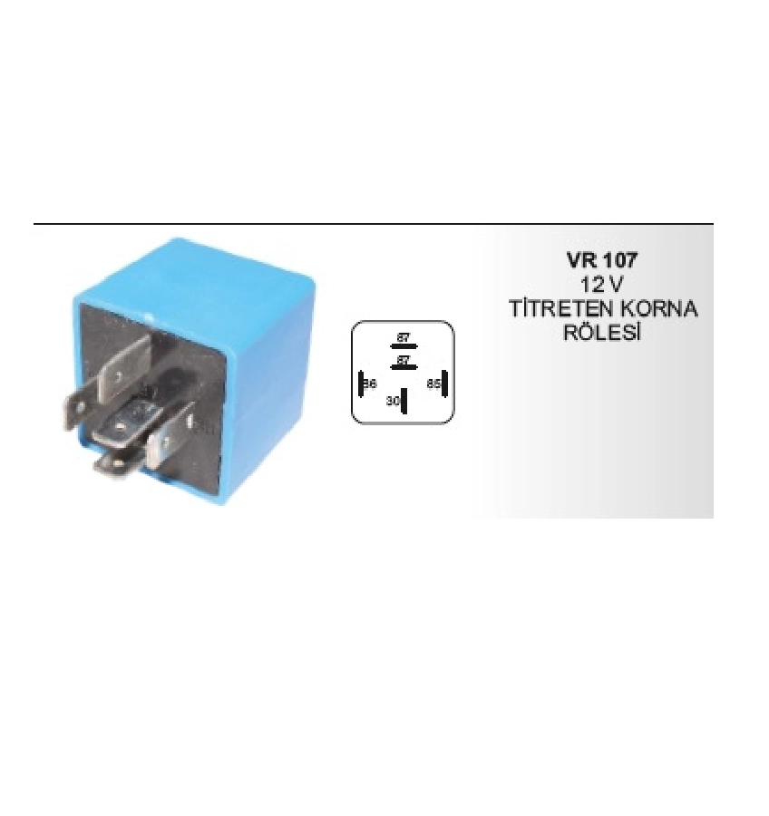 Röle Korna Titretici 12V | OEM VR107