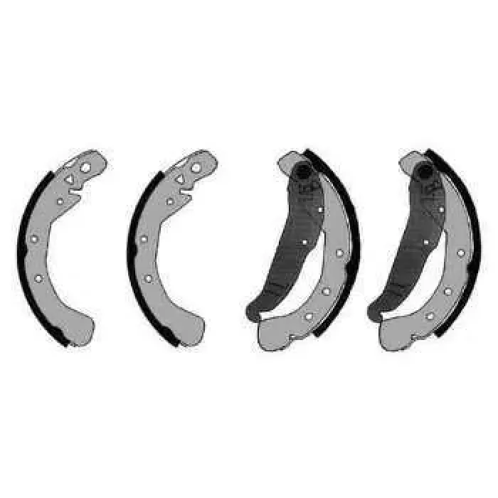 Arka Fren Balatasi Ince Tip Astra F Astra G Vectra B Zafira A | BOSCH F026004658 | OEM 1605920