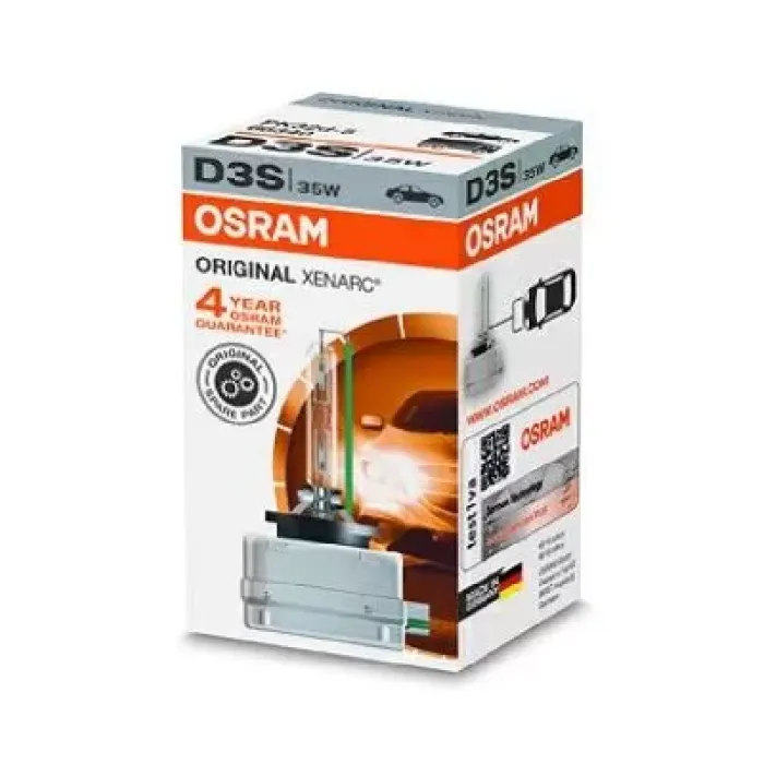 Xenon Ampul D3S 4300K | OSRAM 66340 | OEM N10721801 N10721805 N10721806