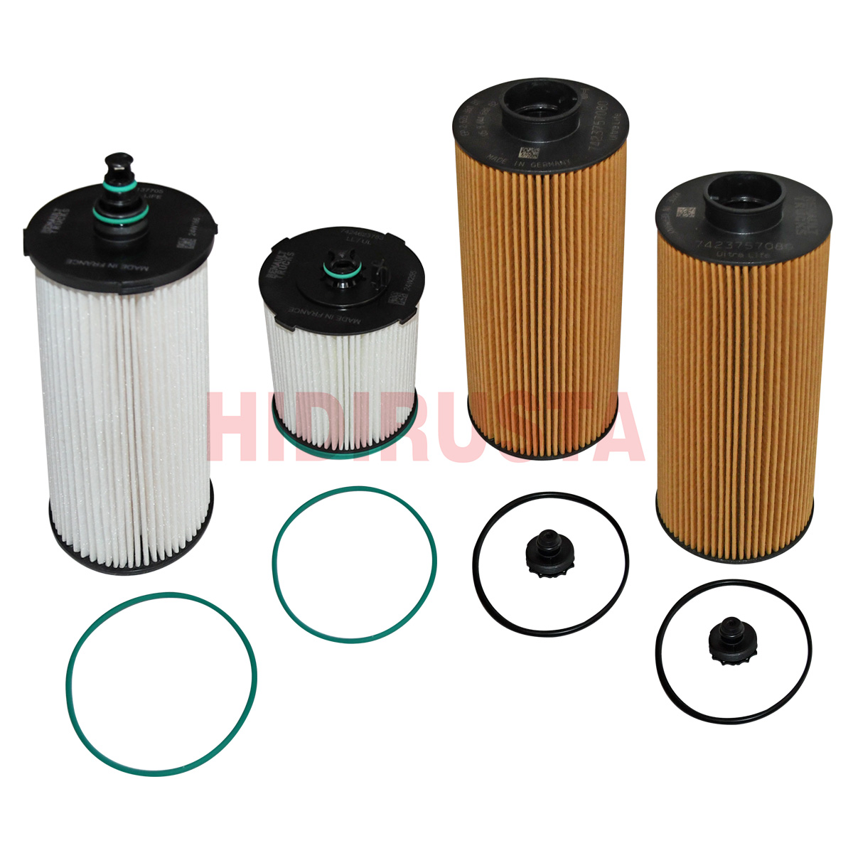 Yağ - Mazot Filtre Kiti Renault Euro 6 2022> (150.000 Km) | OEM 24307374