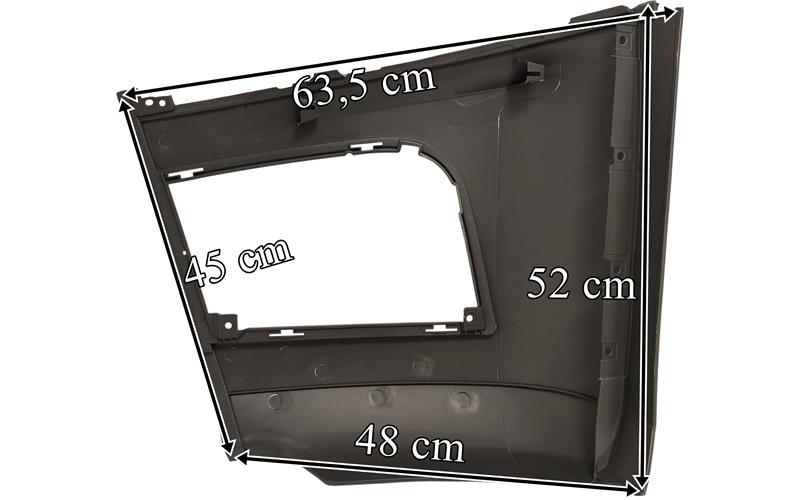 Tampon Actros MP4 Sağ Kıvrıklı (1848, 1851) | OEM 9608850538