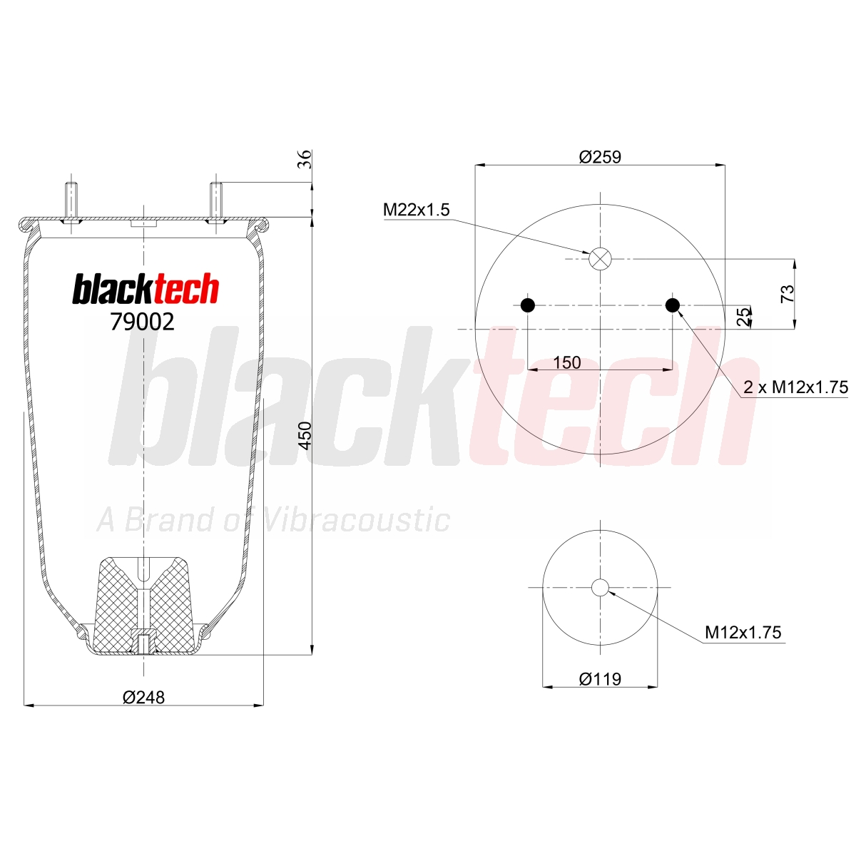 Körük Pistonsuz | OEM 1DK21A8
